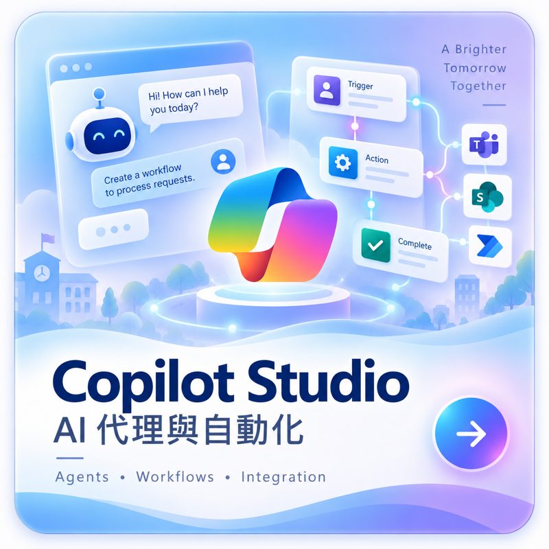 Copilot Studio AI 代理與自動化